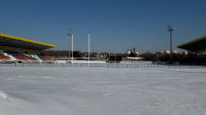 Стадион «Первомайский» готовят к чемпионату России по регби