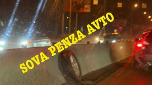 Подлетел и перевернулся: в Сеть выложили момент ДТП на пр. Победы