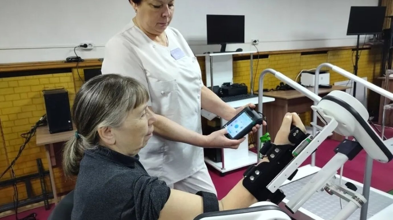 В сердобской больнице работает новый прибор для реабилитации