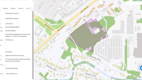 На участке у перекрестка ул. Калинина и Окружной планируют строить дома