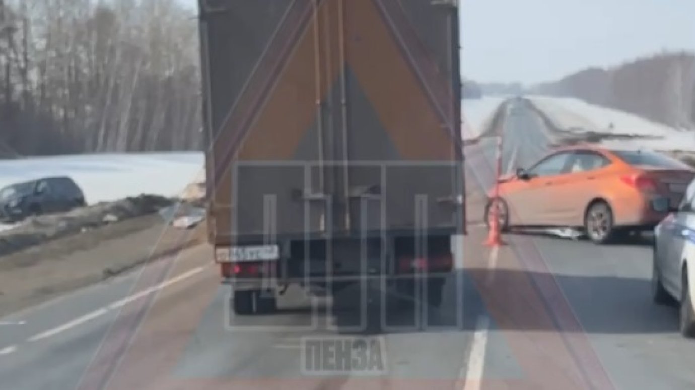 На границе Пензенского и Каменского районов случилось ДТП