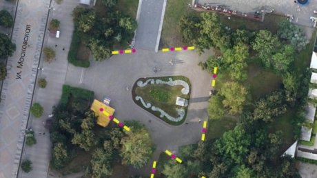 Для двух скверов в центре Пензы заказали новые скамейки и урны