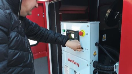 В Пензе в бывшей больнице № 5 отказались от бензинового генератора