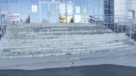 На лестнице ДВС «Сура» «растаяли» ступеньки