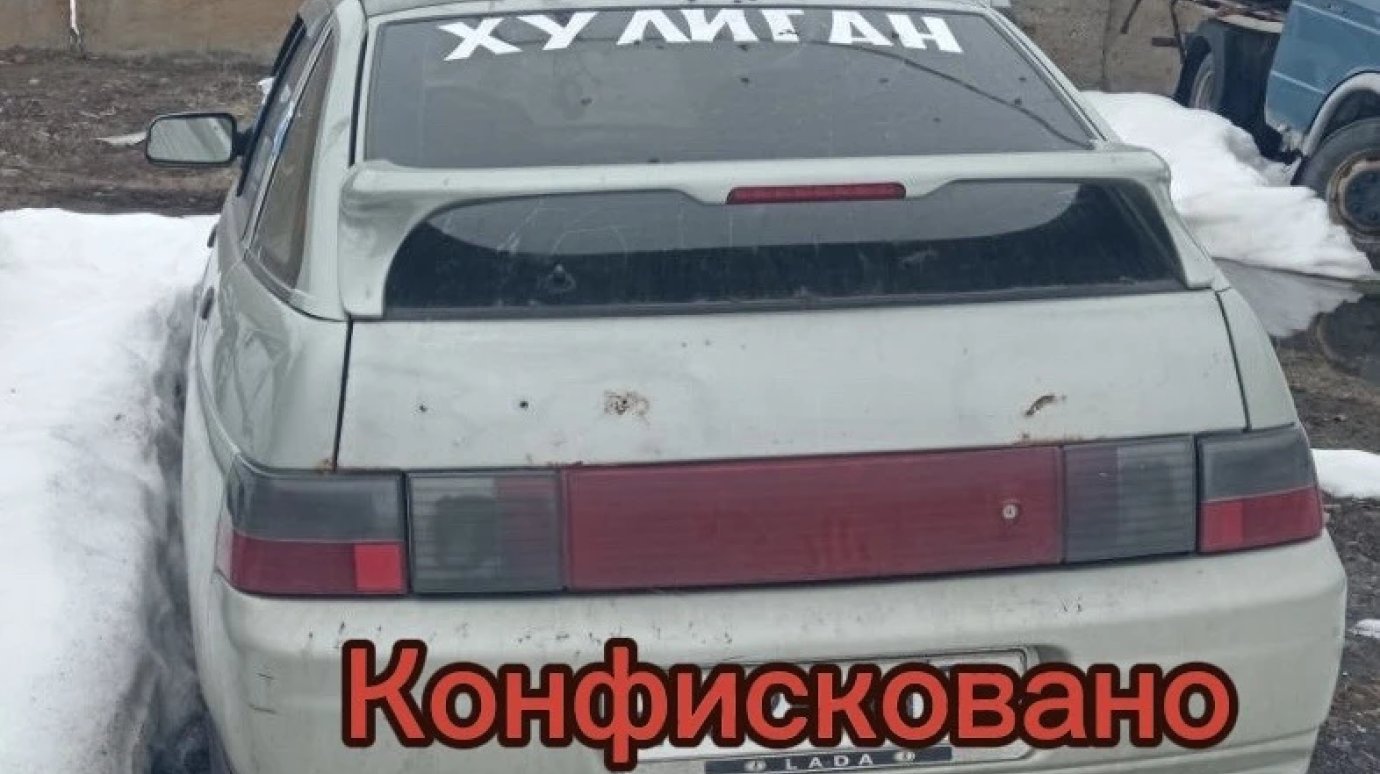 Малосердобинец поплатился машиной за нетрезвое вождение