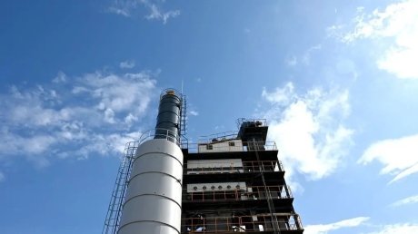 В Пензе запустили производство горячей асфальтобетонной смеси
