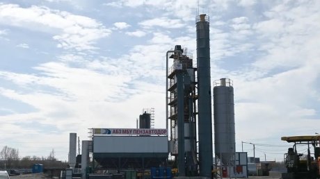 В Пензе запустили производство горячей асфальтобетонной смеси