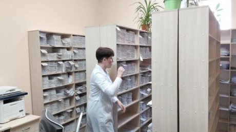 В поликлинике областной больницы отремонтировали укрытие и 1-й этаж