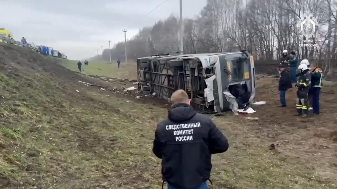После ДТП с ехавшими в Пензу детьми возбудили уголовное дело