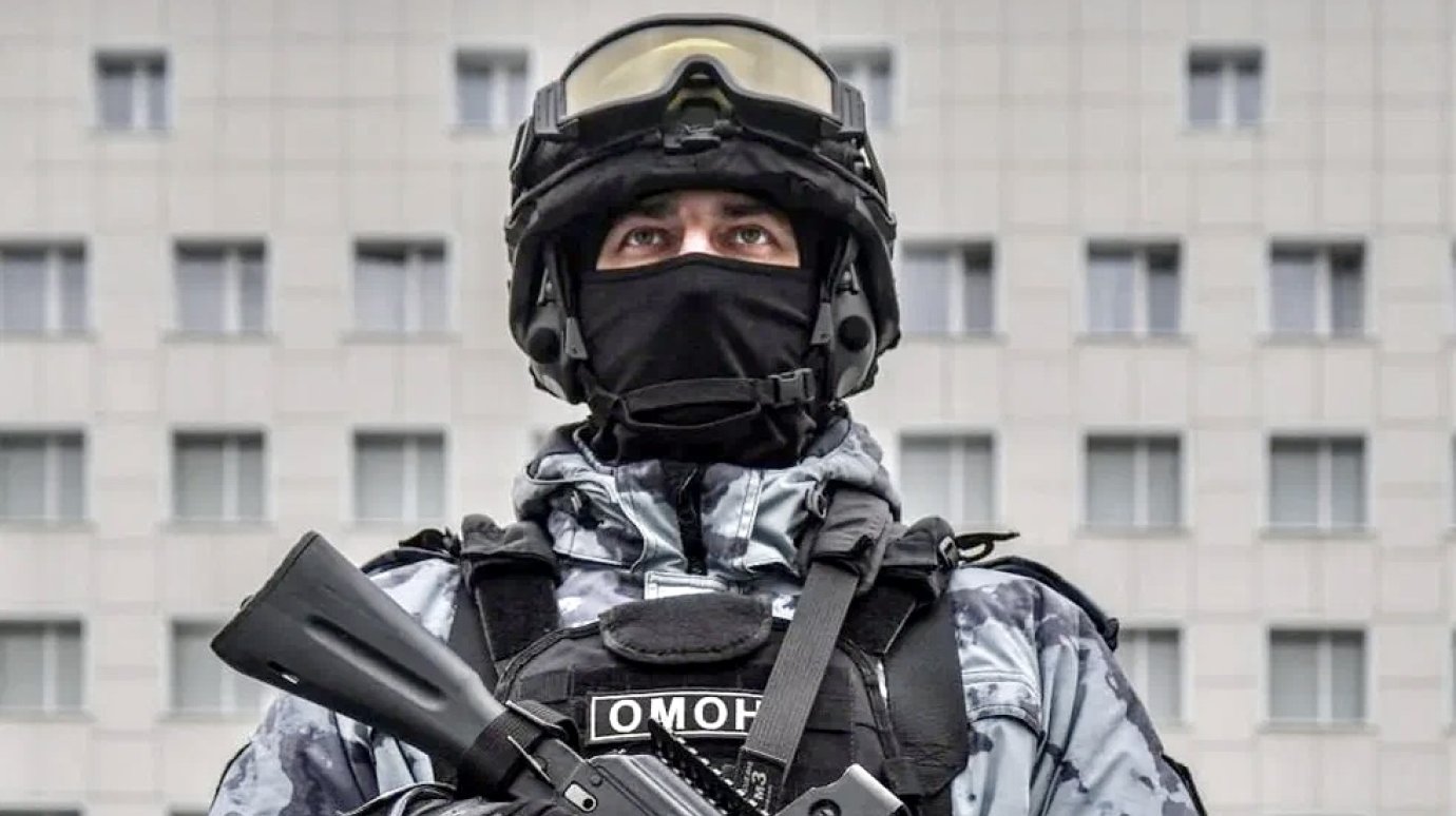 В Пензе бойцы ОМОН начали патрулировать ул. Московскую