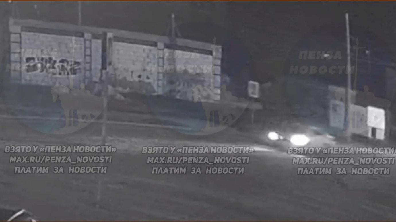 Появилось видео момента смертельного ДТП в Засечном