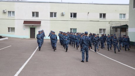 Женская коробка пензенского УФСИН начала подготовку к параду