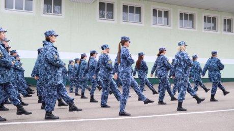 Женская коробка пензенского УФСИН начала подготовку к параду