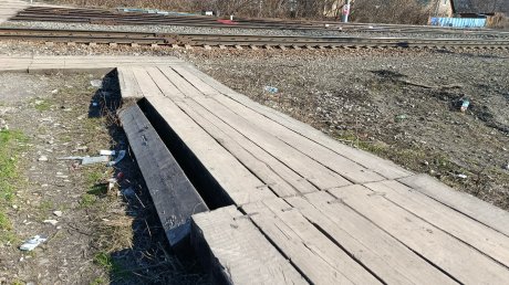 Переход на ул. Литвинова и подступы к нему требуют обновления