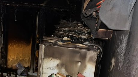 При пожаре на ул. Островского спасли 10 человек, один погиб