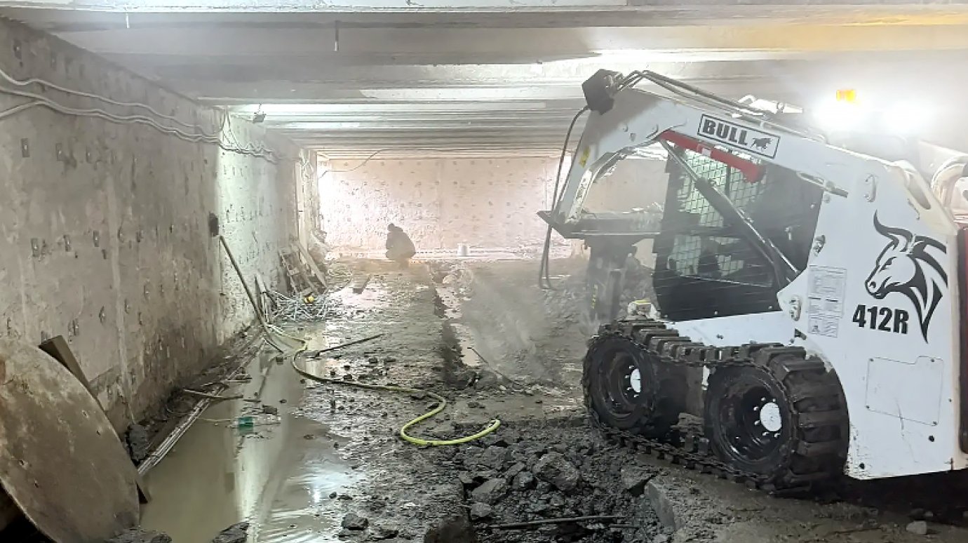 Ремонт перехода у «Электроприбора» планируют закончить к осени