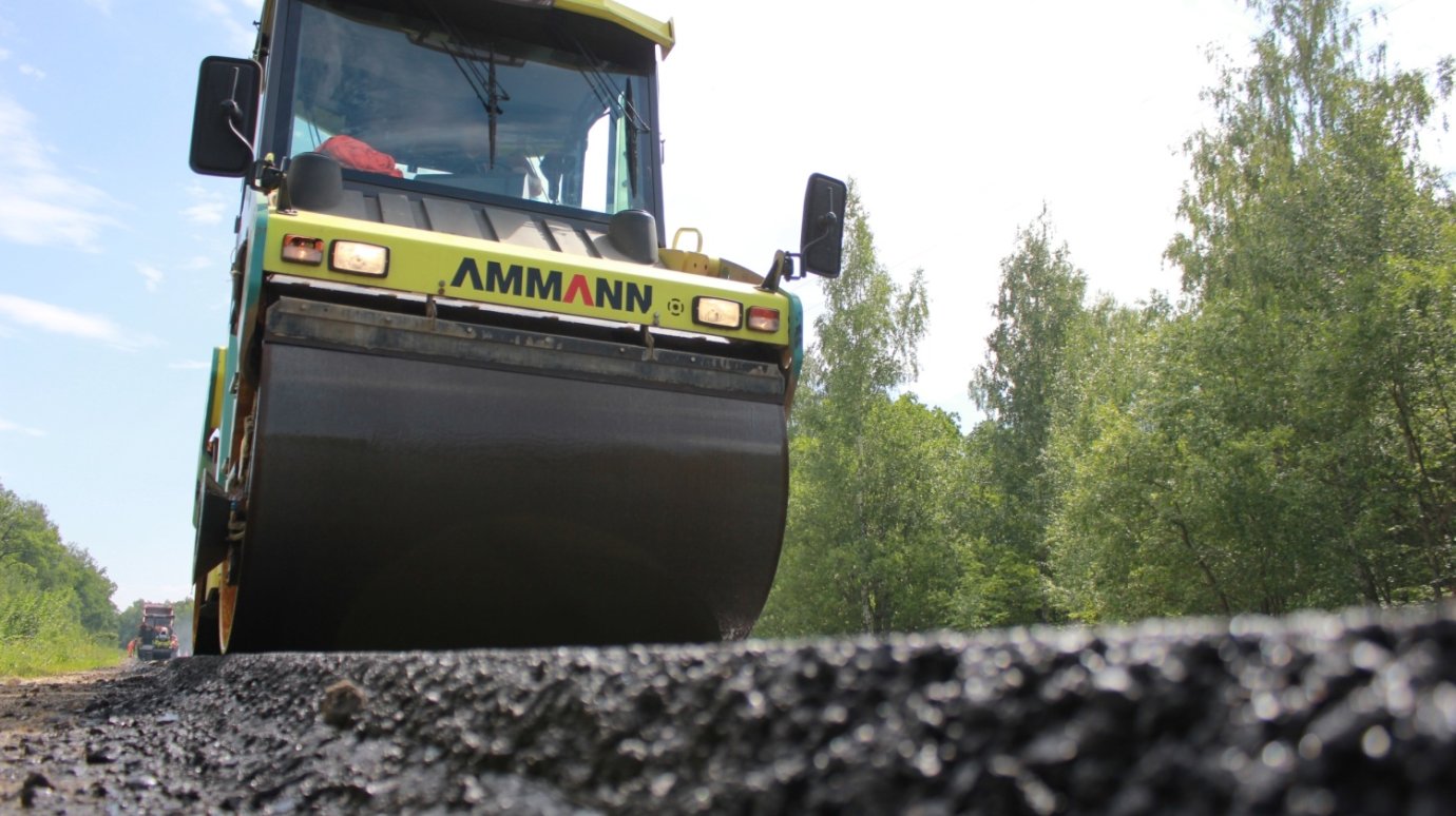 За лето отремонтируют участок дороги в Наровчатском районе