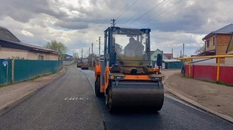 В Пензе обновляют асфальт на улице Долгорукова