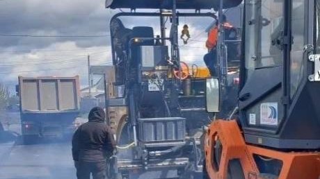 В Пензе обновляют асфальт на улице Долгорукова