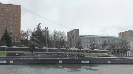 На улице Московской заработал светомузыкальный фонтан