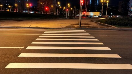 На улицах Пензы обновляют дорожную разметку