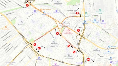 8 и 9 мая в разных районах Пензы перекроют участки дорог