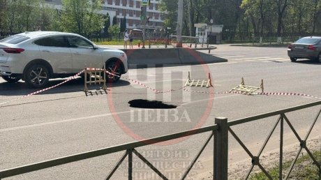 Улица Лозицкой в Пензе уходит под землю