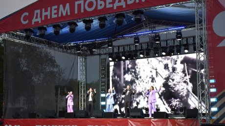 Финалом торжеств 9 Мая стали концерт «А мы из Пензы» и салют