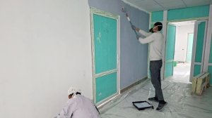 В белинской больнице идут работы в левом крыле лечебного корпуса
