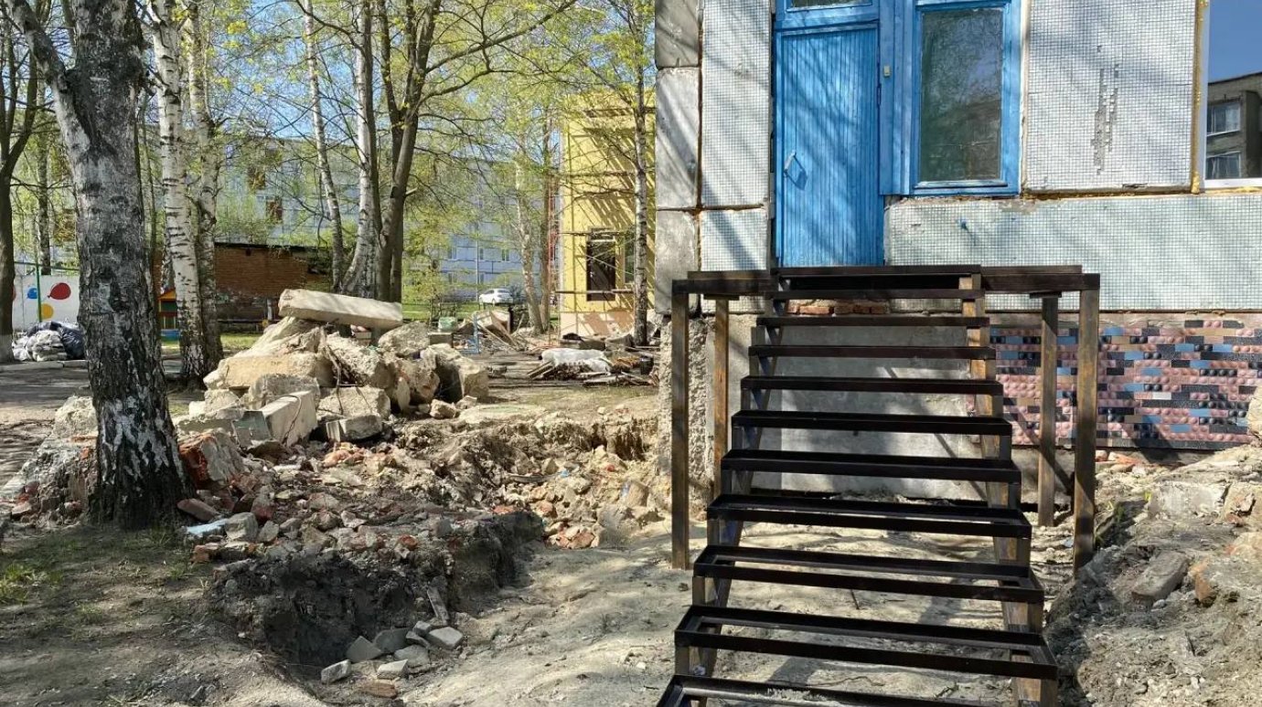 Ремонт в детском саду в Каменке может закончиться досрочно