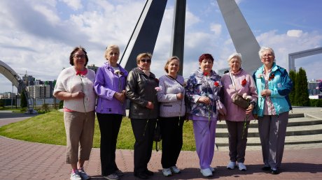 Жители и гости отметили День Победы в Городе Спутнике