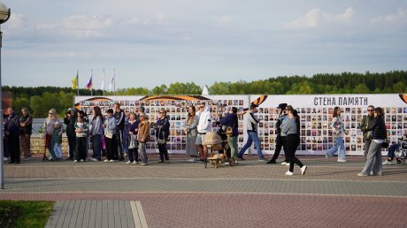 Жители и гости отметили День Победы в Городе Спутнике