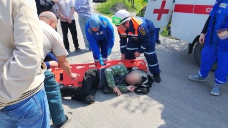 В Чаадаевке в ДТП пострадал 71-летний велосипедист