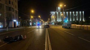 В центре Пензы в ДТП погиб молодой мотоциклист