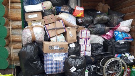 В мае Пензенская епархия отправила 13 тонн гуманитарного груза