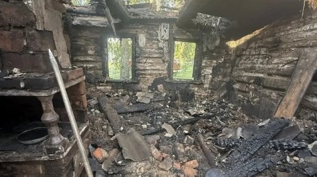 В Наровчате при пожаре в частном доме погиб мужчина
