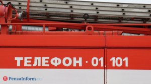 В Пензе на Совхозной загорелся грузовик, пострадал человек