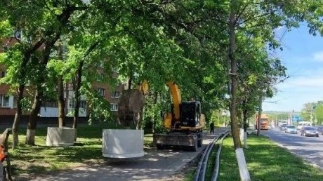 В Пензе продолжаются работы по ремонту и замене трубопроводов