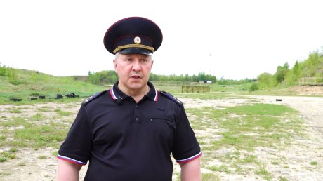 В Пензе прошли соревнования полицейских по стрельбе