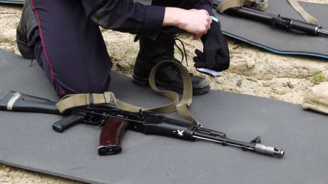 В Пензе прошли соревнования полицейских по стрельбе