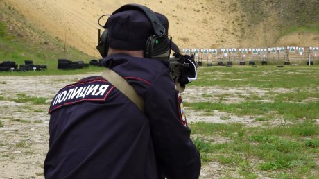 В Пензе прошли соревнования полицейских по стрельбе