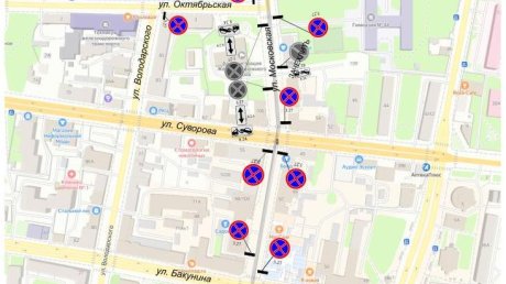 В центре Пензы 27 и 28 мая ограничат движение транспорта