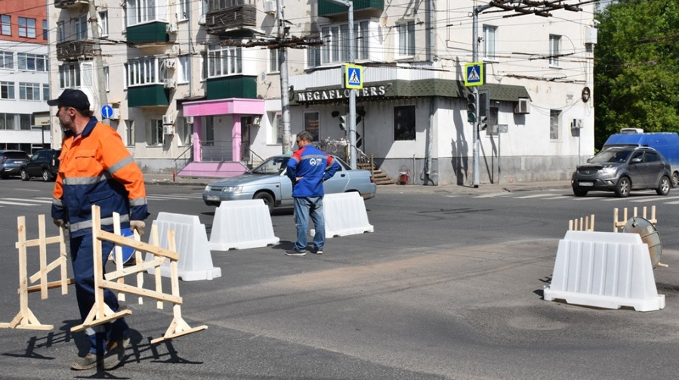 Ресурсники готовятся к ремонту трубопровода на ул. Суворова в Пензе