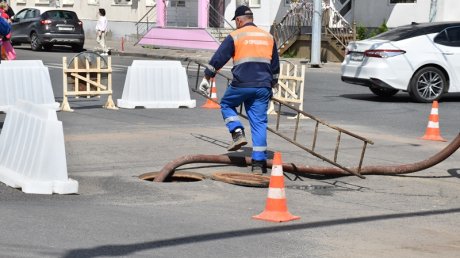 Ресурсники готовятся к ремонту трубопровода на ул. Суворова в Пензе