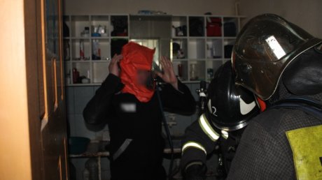 В колонии № 4 осужденные отработали действия при пожаре