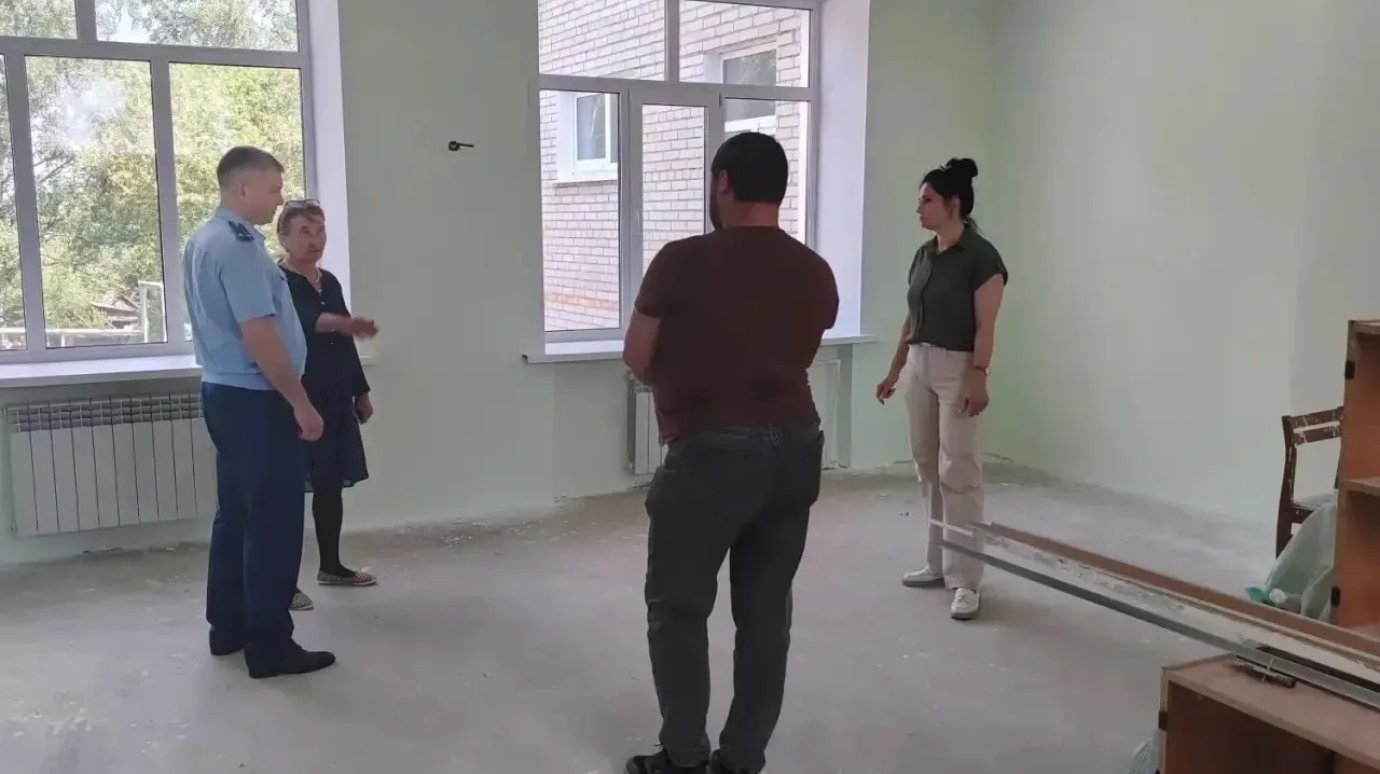 Прокуратура взяла под контроль капремонт детского сада в Спасске