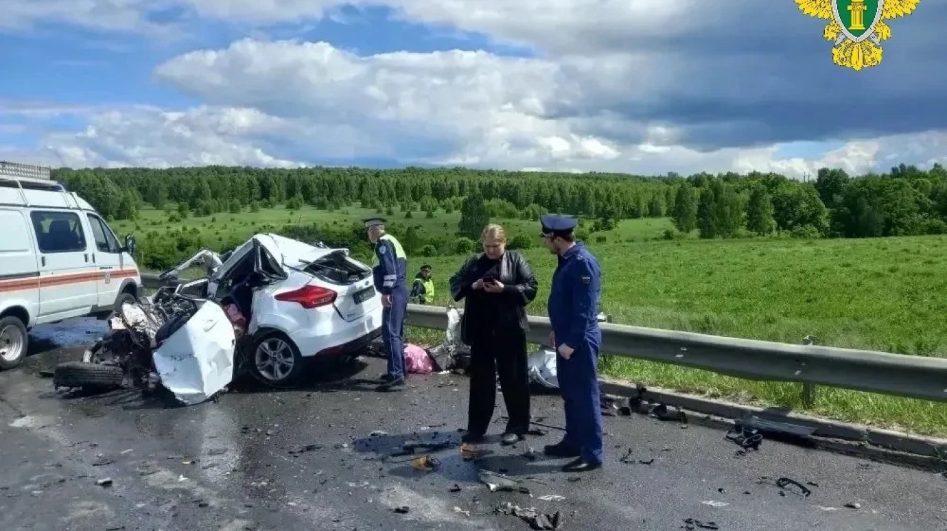 В ДТП в Городищенском районе погибли в том числе двое детей
