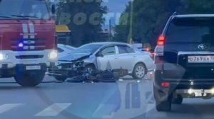 В Пензе в ДТП в районе автовокзала пострадал мотоциклист