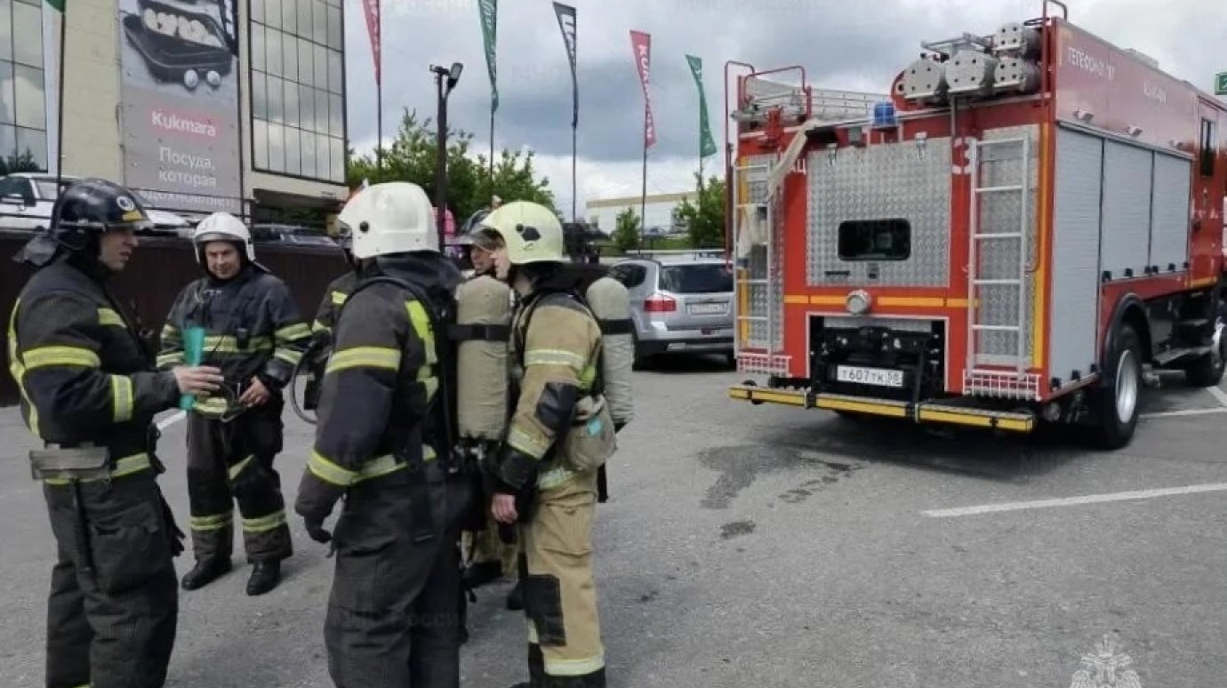В магазине на Окружной прошли масштaбные учения МЧС