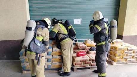 В магазине на Окружной прошли масштaбные учения МЧС